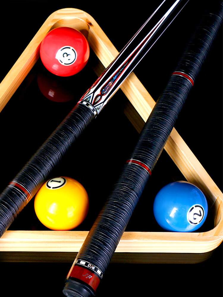 J.flowers Professional Carbon Fiber Billiard Cue 9-Ball Chinese Black Eight Scoring Table Cue Stinger 2nd Gen JF20-21 Solid Wood 4