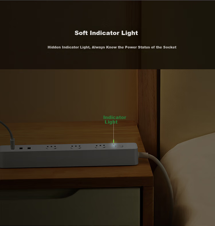 BULL BULL White USB Socket/power Strip/outlet Strip GNV-UUN153, 3 USB Ports, 6 Outlets, Total Length 3 Meters, Master Switch 12