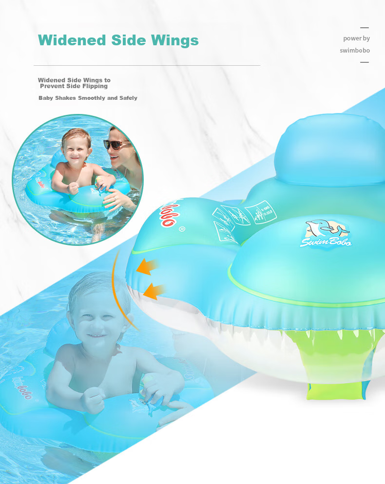 Swimbobo Children's Swimming Ring, Anti-Rollover, Boys And Girls Seat Ring, Inflatable Float Ring, Children's Swimming Equipment BO8001S 4
