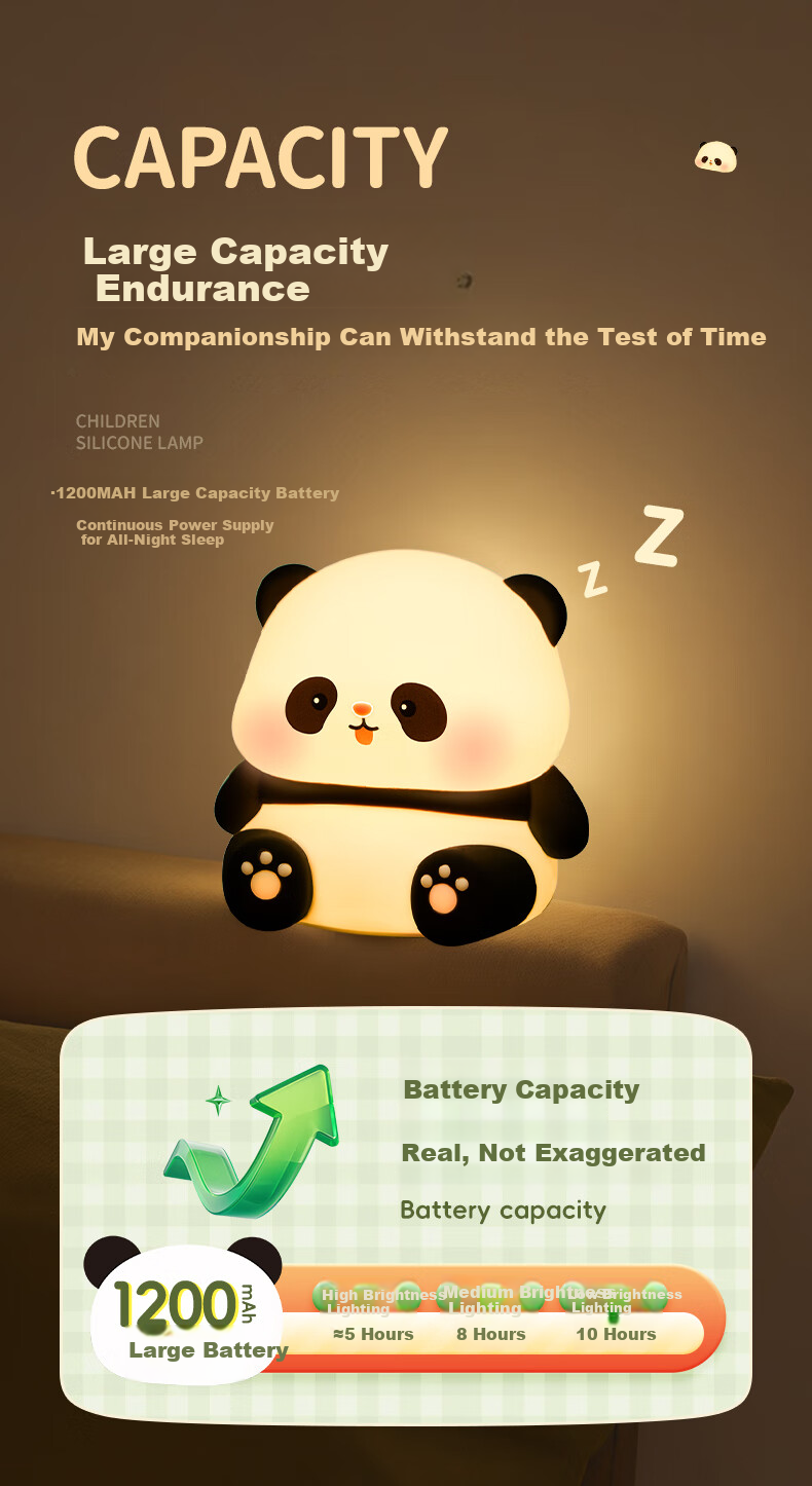 Wanhuo Children's Day Gift for Girls 61 Small Night Light Bedroom Sleep Lamp Kids Birthday Gift for Girls High Appearance Value 4