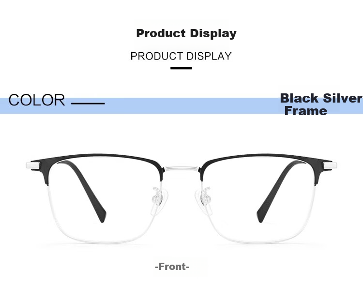 Molake German Imported Natural Crystal Reading Glasses for Men, High-Definition Presbyopic Glasses for Elderly, Premium One-Line Brand 23