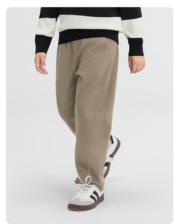 BALABALA Balaone Boys' Trousers, Children's Pants, Autumn Sweatpants, Loose Sickle Pants 7