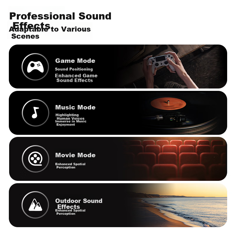 Manbuzhehuazai Halo Nano Computer Desktop Ambient Light Speaker, Portable Bluetooth Speaker, Outdoor Long Battery Life IP67 Waterproof Subwoofer, Gift Mini Speaker Breakthrough Black