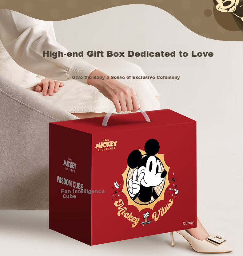Disney Hexahedron Educational Toy for Children, Number And Shape Toys, First Birthday Gift, Toys for Infants Aged 0-3 Years 2
