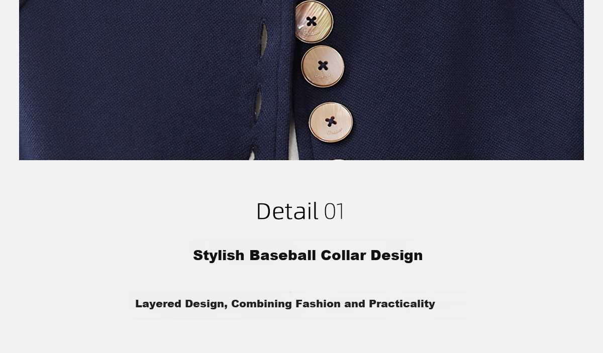 PinCai Casual Jacket for Women, Spring And Autumn Stylish Versatile Short Jacket, Casual Simple Outerwear P143U2014 9