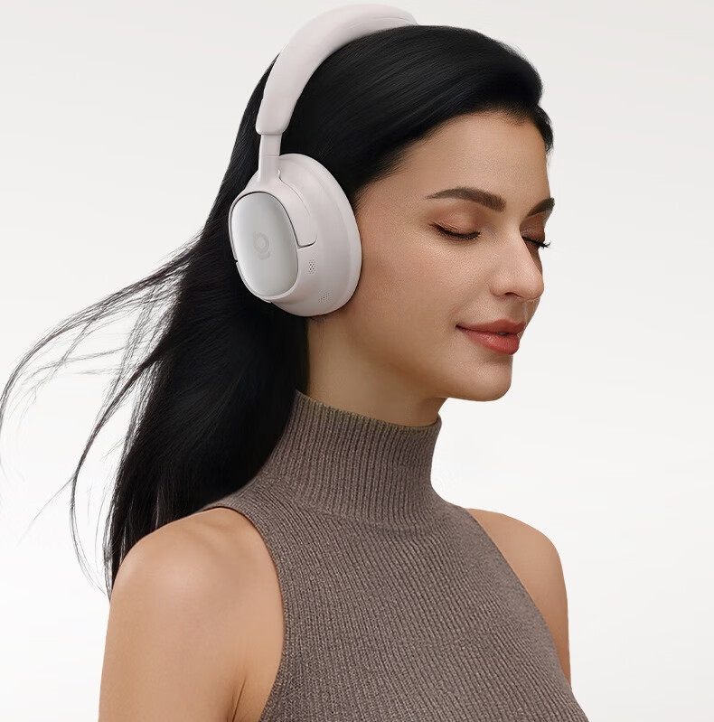 BASEUS MH1 Over-Ear Noise Cancelling Bluetooth Headphones Active Noise Cancellation Dual Gold Standard HiFi Certified 80H Battery Life Compatible with Apple Huawei Xiaomi Oppo Phones Gift 2