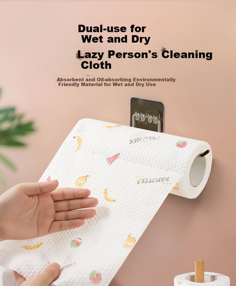 CHUSHE Household Cleaning Cloths 30x40cm 5-Pack Thickened Absorbent Lint-Free Cleaning Towels 3