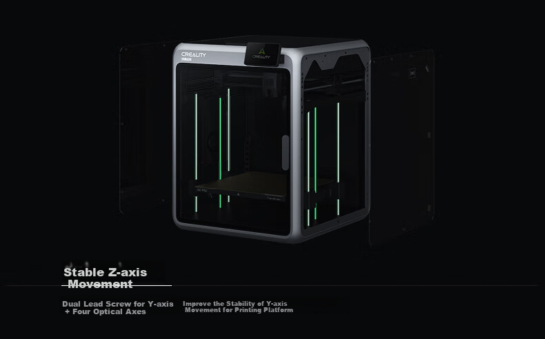Creality K2 3D Printer Desktop Home FDM Fully Automatic Leveling Large Size High-Speed 3D Printing Machine 17