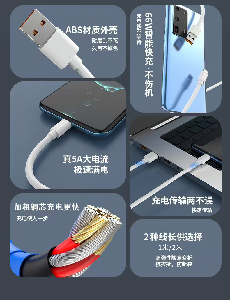 Baking Xiaomi Charging Cable Data Cable Mobile Game L-Shaped Head Compatible with Original Xiaomi 15/Pro/14/13/12 Redmi K7/K40/60/80/70/60/50S/Note12 3