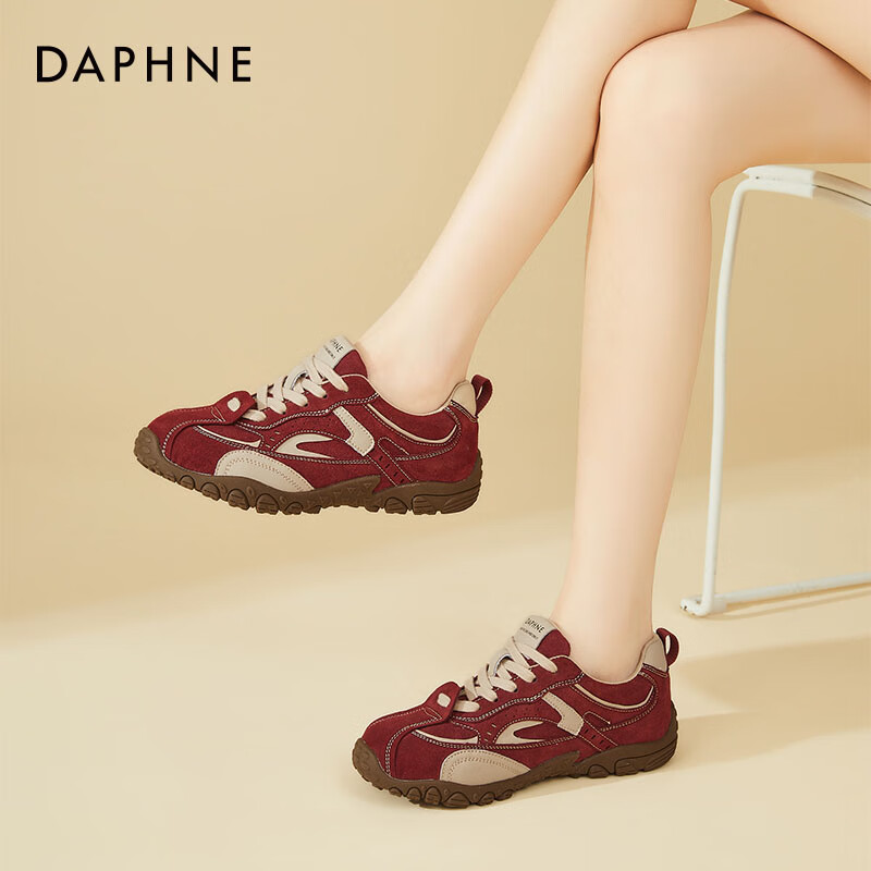 Женские кроссовки Daphne, модные низкие кроссовки для бега, удобные повседневные кроссовки на шнуровке, универсальные кроссовки бежевого цвета, размер 38