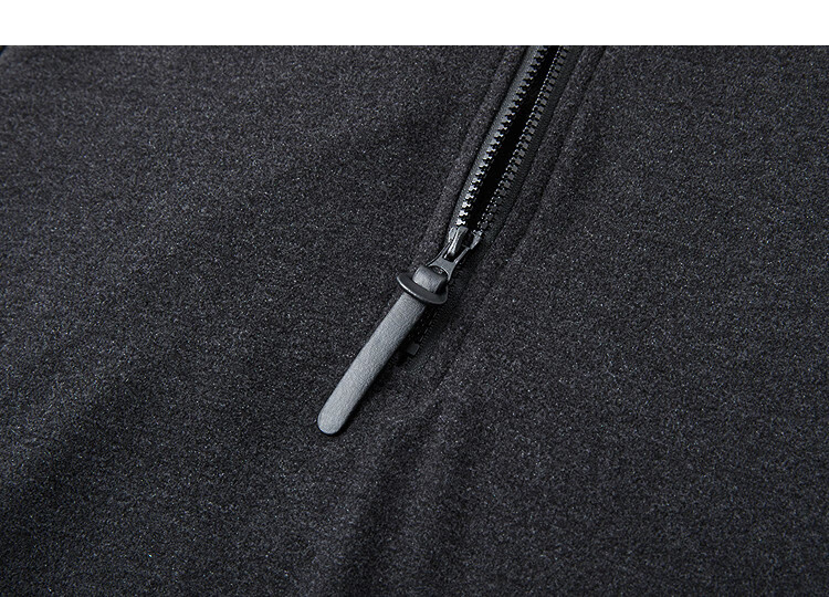 Demana [Minimalist Style] Autumn Korean Hooded Half-Zip Loose Stretchy Comfortable Petite Sweatshirt for Women 3