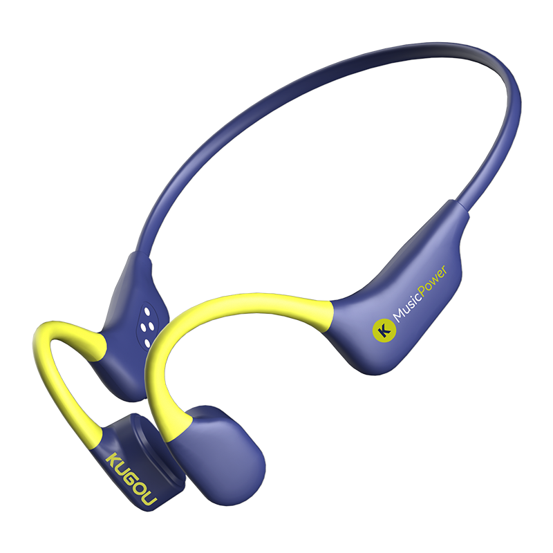 KUGOU Flagship 6.0 Bone Conduction Bluetooth Headphones Waterproof Level 8 Volume Level 16 Swimming Sports Running Cycling Open Ear Hook Long Battery Life Underwater Integrated MP3 K8