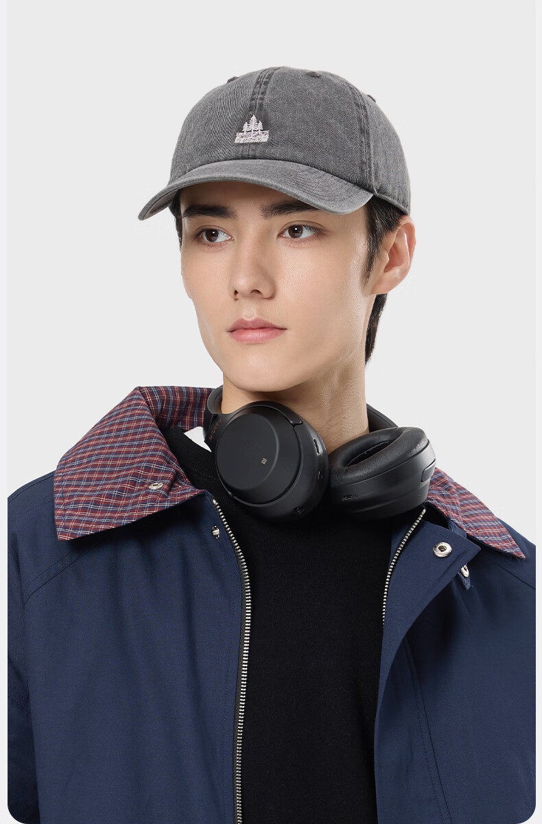 MISSION UV Soft Top Pure Cotton Baseball Cap Unisex Four Seasons Outdoor Casual Sunshade Sunscreen Duckbill Hat Versatile Slim Face Hat 7