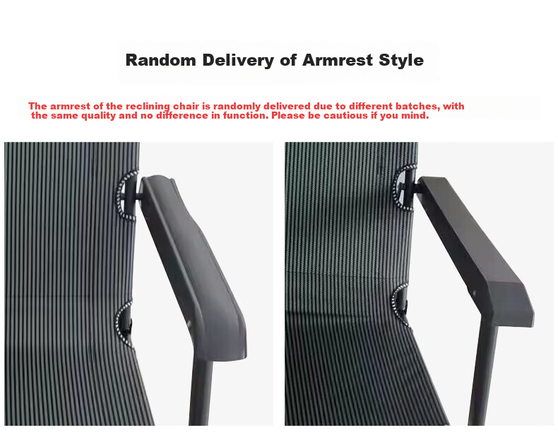 Nanjiren Folding Bed Lounger, Folding Chair, Office Nap Chair with Thick Breathable Cotton Pad 8