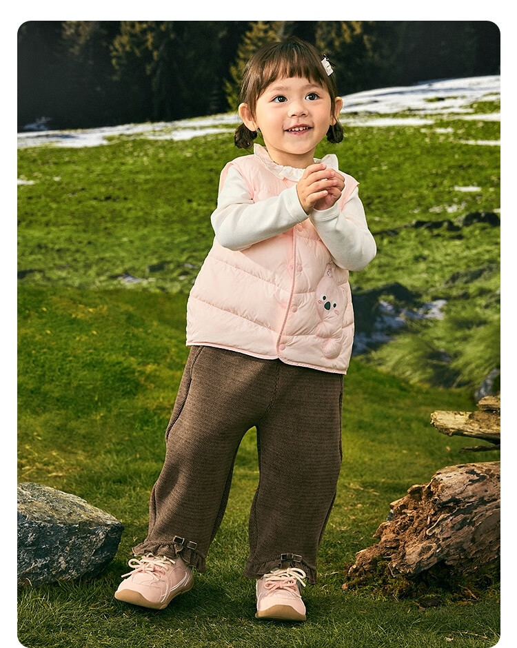Balabala Kids Down Vest 2025 Winter Warm Clothing Cute Style [Mall Same Model] 201425101201 13