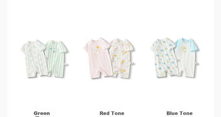 BALABALA Children's Clothing, Baby Romper, Infant Onesie, 2026 Summer New Style Two-Piece Set, Pure Cotton, Newborn Clothes, Thin And Soft 9