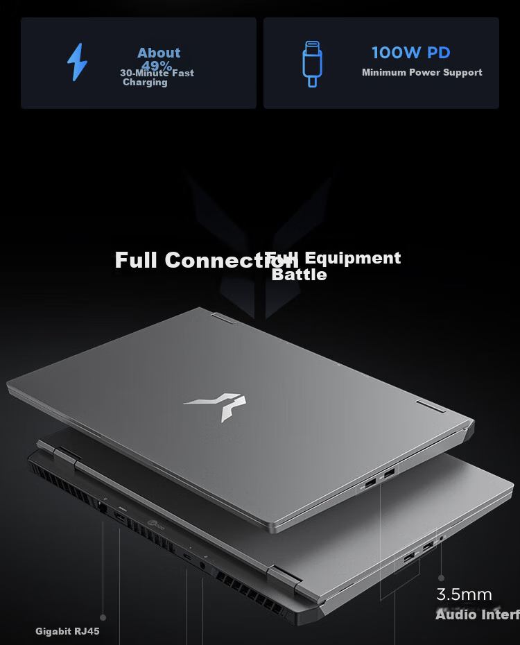 Lecoo Douzhan Zhan 7000P 2026 Gaming Laptop (Ultra7 251HX, 16GB RAM, 1TB SSD, RTX 5060, 2.5K 180Hz) National Subsidy with Lenovo Service 19