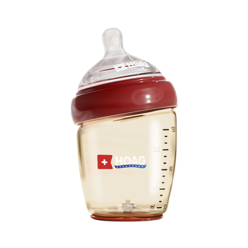 Hoag PPSU Baby Bottle Anti-Colic Wide Neck Newborn Infant 0-1 Year 240ml SS