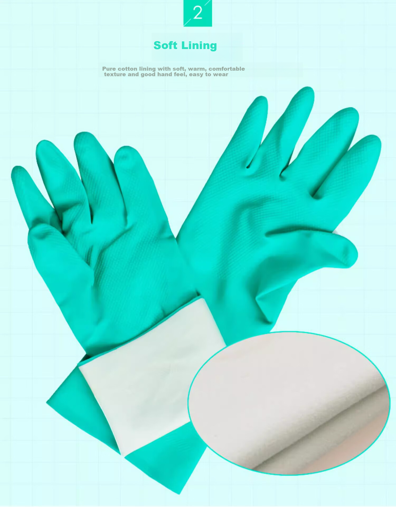 Ansell Acid And Alkali Resistant Solvent-Resistant Gloves, Oil-Resistant Industrial Protective Equipment, Nitrile Rubber Gloves 37-176 (1 Pair) 8/M 4