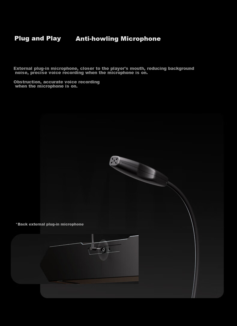 Havit Computer Speakers, Gaming Desktop PS5 Game Speakers, Anti-Howling Bluetooth USB Wired Long Bar Computer Home Desktop Laptop Speakers M20 6