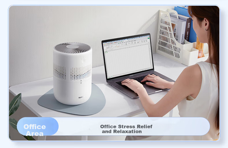 SUPOR Humidifier, No-Mist Hot-Selling, Quiet Operation, Large Capacity, High Mist Output, for Office And Bedroom Use, Home-Use Mist-Free Humidifier, Air Conditioner Fan Companion, 33A 17