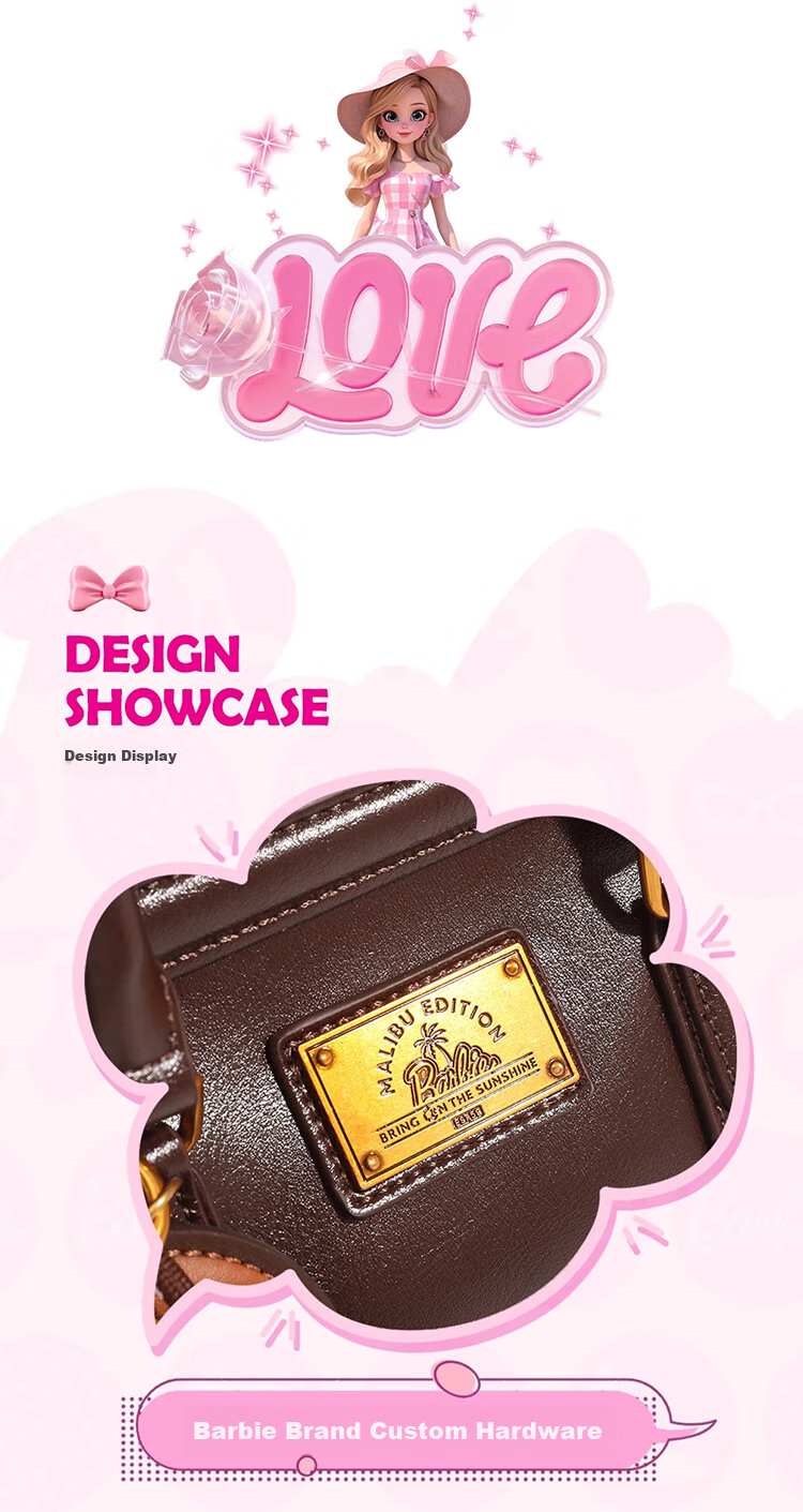 Barbie Handbag for Women, 2026 New Vintage Bowling Light Luxury Crossbody And Tote Bag, Birthday Gift for Best Friends, Valentine's Day Present 2