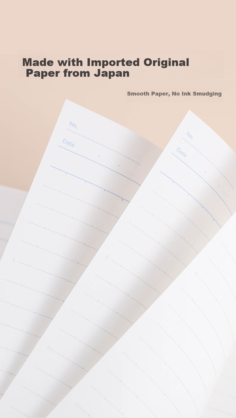 KOKUYO Campus Wirebound Notebook, Memo Pad, Yijiang 5mm Grid Paper, B5/40 Sheets, 5 Notebooks with Random Covers, WCN-CNB1448 5