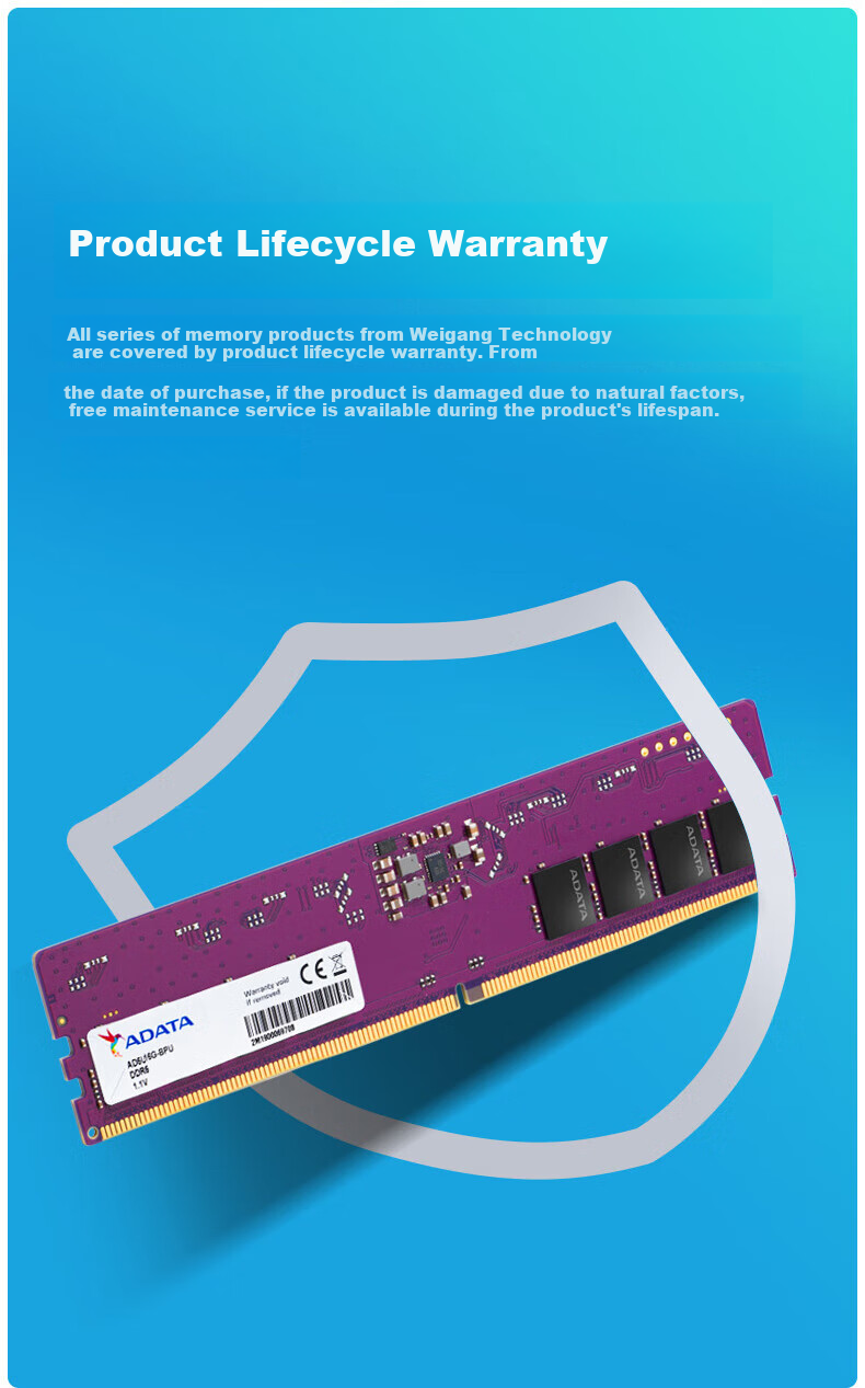 ADATA 16GB DDR5 5600 Desktop Memory Module Wanziqianhong 4