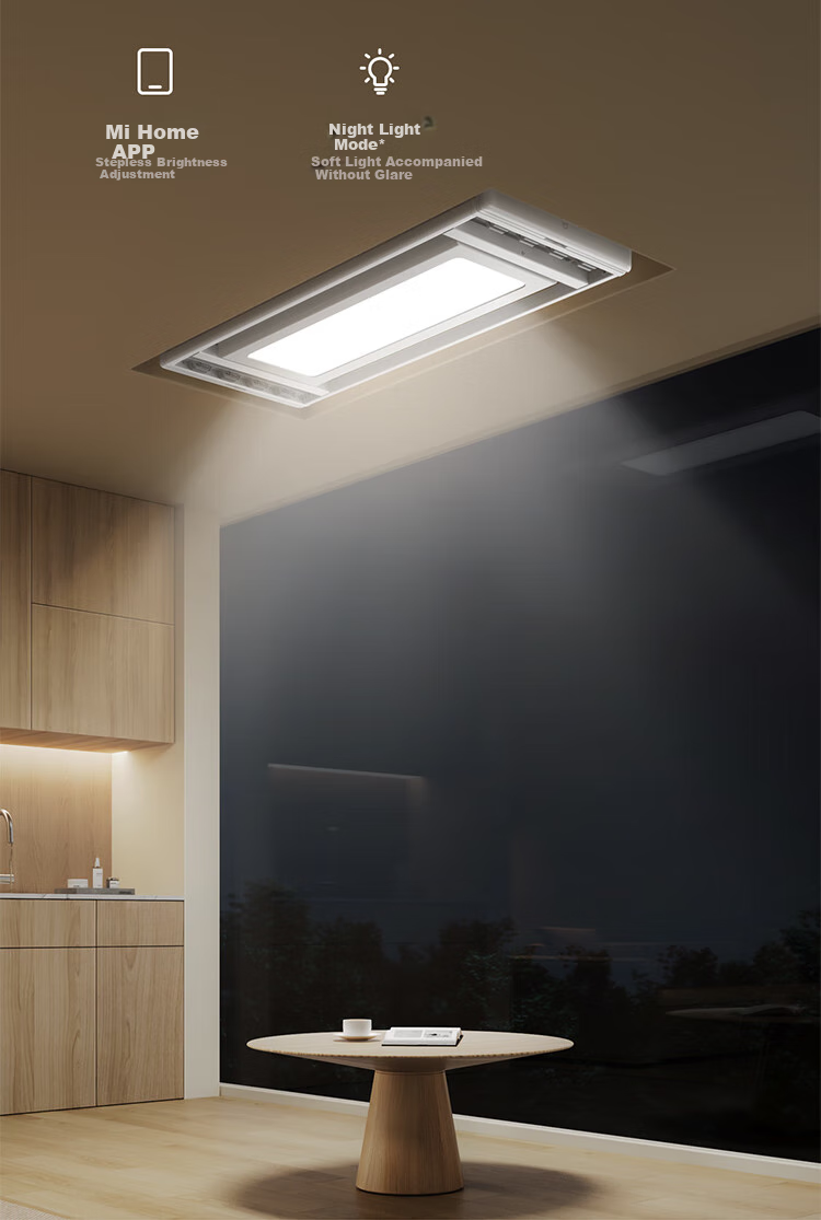 Mijia Smart Clothes Drying Rack 2 Pro [Subsidies], Xiaomi Electric Invisible Clothes Drying Rack, 3D Curved Dome Light 9