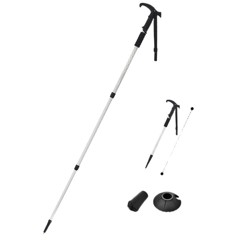 Primitive Outdoor Lightweight Folding Trekking Pole Adjustable Hiking Stick for Kids Professional Telescopic Women's Walking Staff