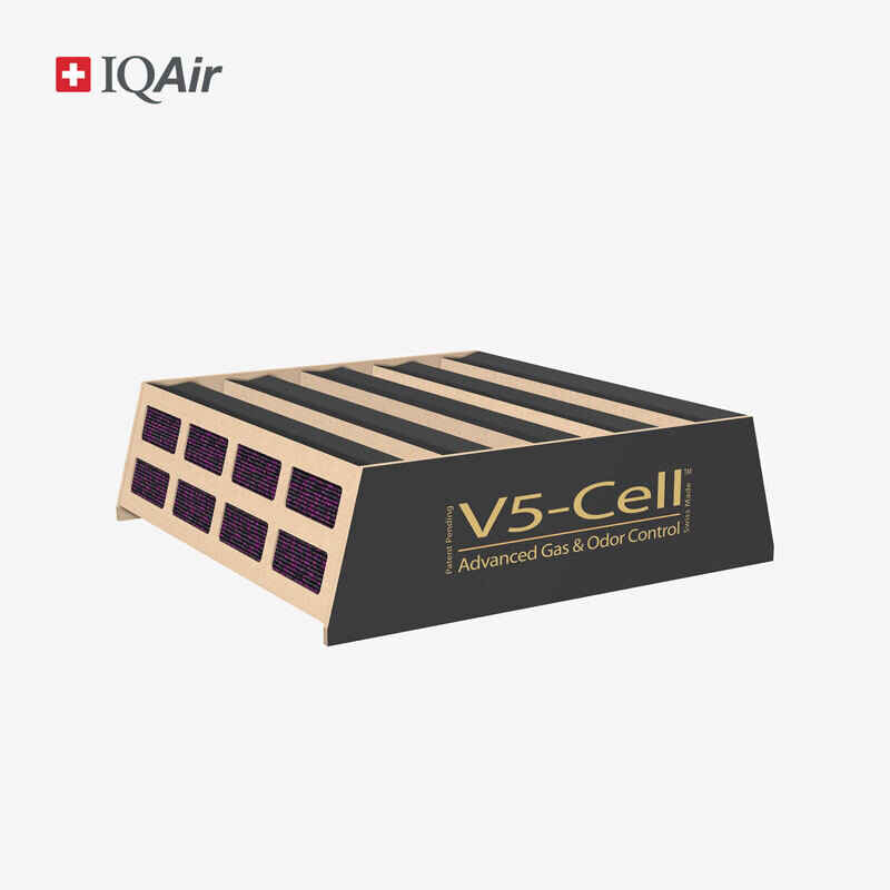 IQAir Air Purifier Filter Replacement V5-Cell MG Formaldehyde Removal Middle Layer Filter, Swiss Original Import, Compatible with HP250 [Accessory]