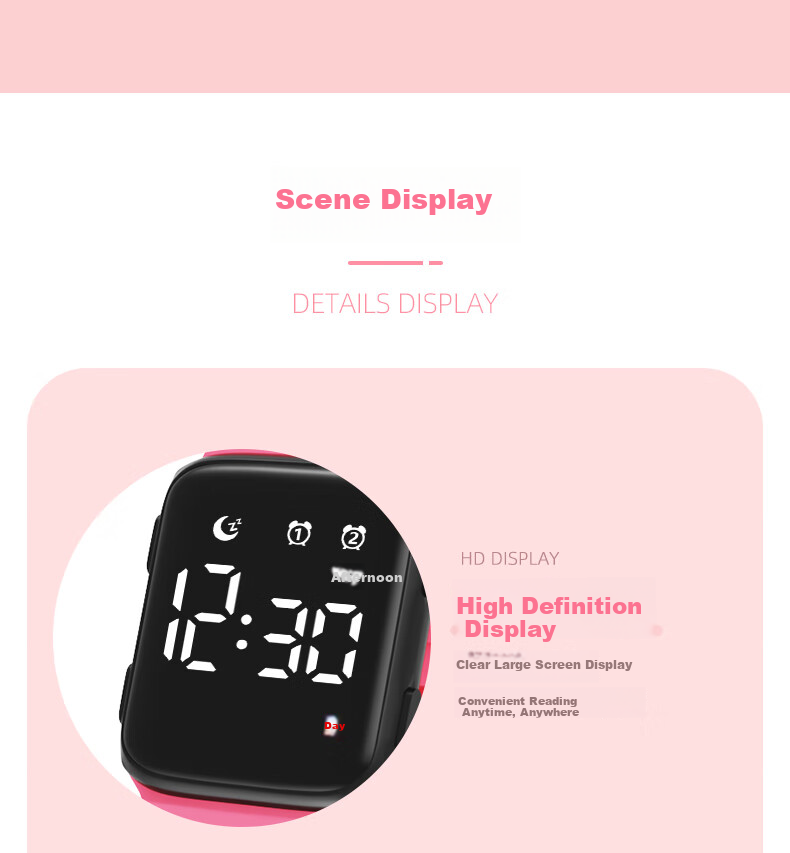 GEORGCOUNT Unisex Teenage Waterproof Luminous 2025 New Sports Electronic Watch for Boys Children 14