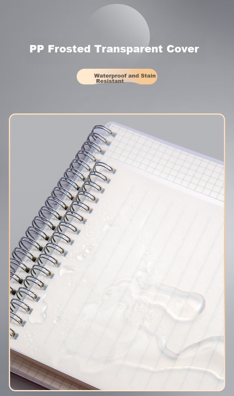 M&G Stationery A4 Notebook Large Soft Copy Loose-Leaf Spiral-Bound Journal Student Record Book English Notebook Study Supplies Lined Paper 1 Book XA4810 Exam Essential 7