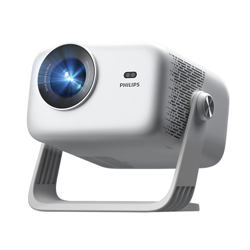 PHILIPS NeoPix 347 (520CVIA) Smart Portable 1080P Full HD Home Theater Projector with Pan-Tilt and Tianyan Cloud Platform, Subsidized Model