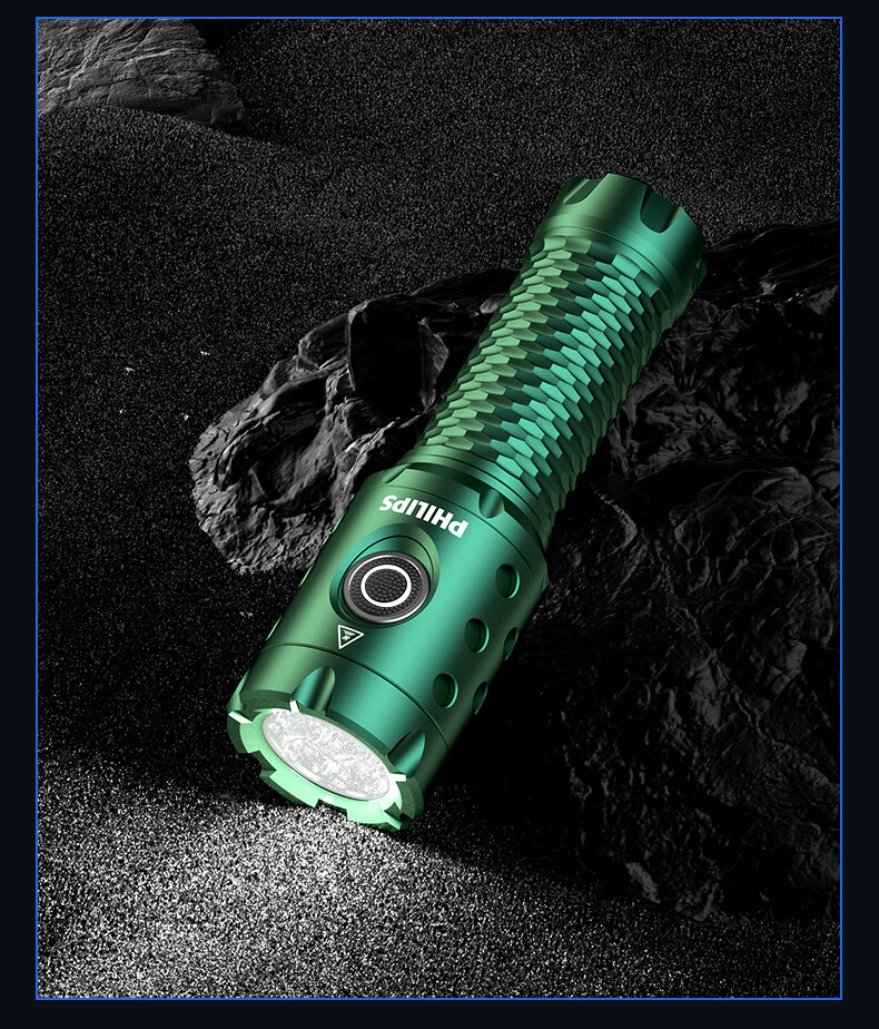 PHILIPS High Brightness Flashlight Super Long Battery Life Portable Military Outdoor Emergency Light SFL8603 15