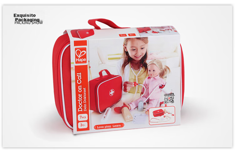 Hape Children's Pretend Play Nurse And Little Doctor Portable Stethoscope Set, Birthday Gift E3010 5