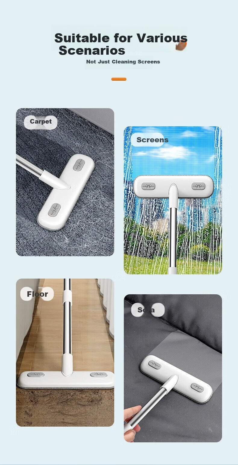 Jiabangshou Wall-Mounted Toilet Brush Set, No Drilling Required, Bathroom Cleaning Brush, No Dead Angle Cleaning Tool 10