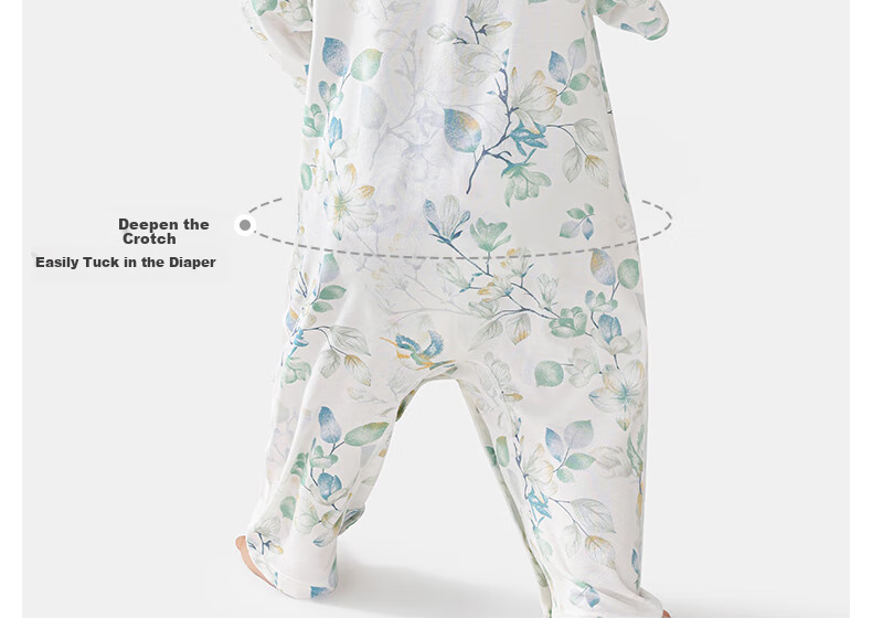 Beitaisi Baby Clothes, Summer Thin Romper, Three-Quarter Sleeve Air Conditioning Suit, Infant Bodysuit, Newborn Onesie 15