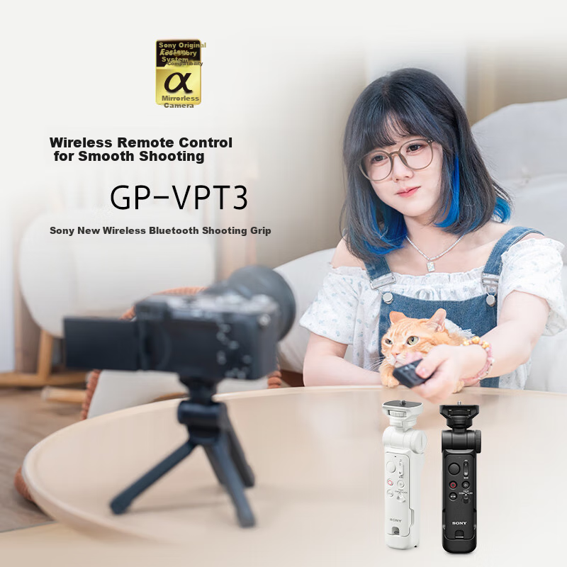 SONY GP-VPT3 New Wireless Bluetooth Shooting Grip, Black