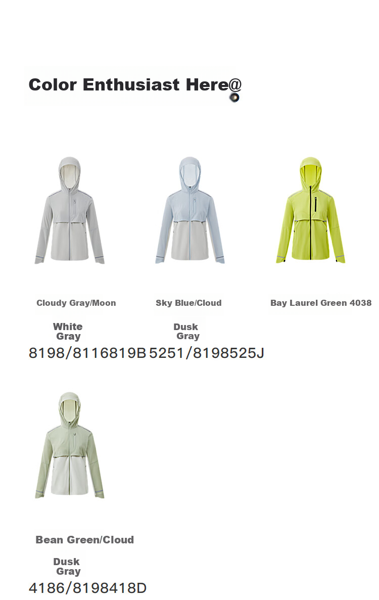 BOSIDENG Clothing, Five-Fold National Standard Sun Protection Jacket for Women, Short Style, UV-Resistant, Ice-Cool Breathable Heat Dissipation Hooded Coat 23