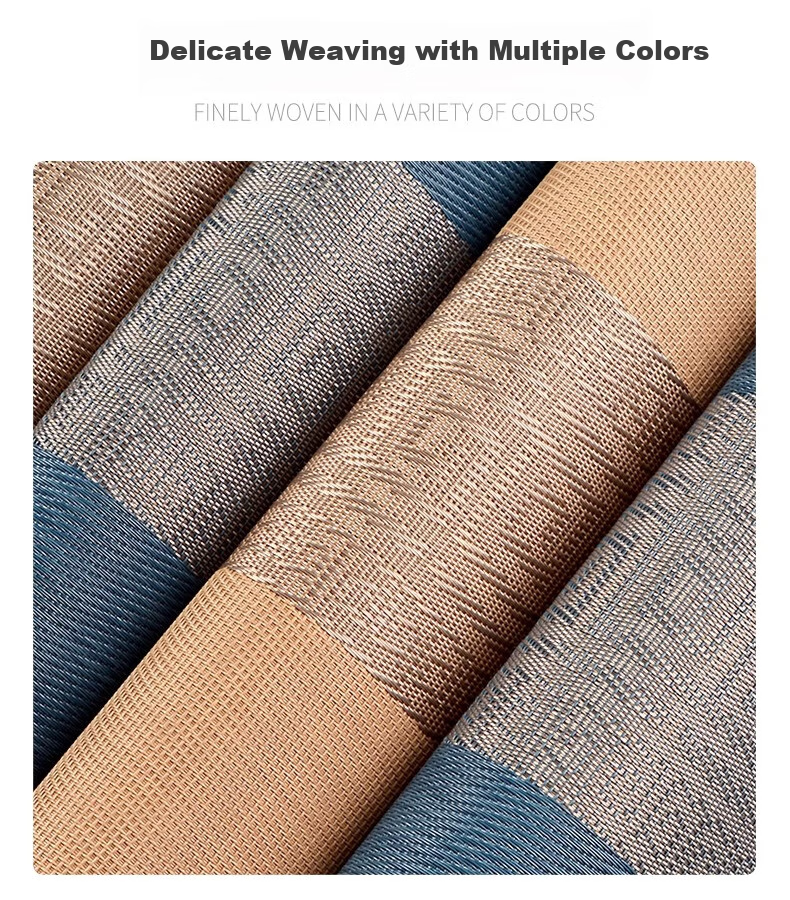 AVIVI Placemats, Heat-Resistant Mats, Western-Style Placemats, Waterproof Tea Table Mats, Table Flags, Dining Table Mats, Plate Mats, 30*45*4 Pieces, Mi Zha 4