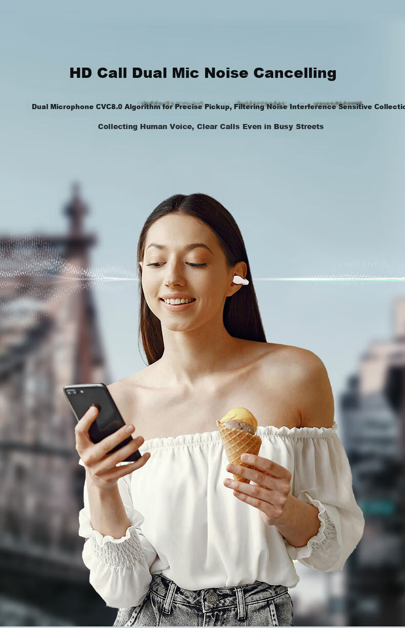 Dacom [Lowest Price Online, Double Compensation for Excessive Price] Wireless Bluetooth Earphones Clip-On Open-Concept Bone Conduction Non-In Sports Running Mini Call Noise Reduction for Men And Wome 9