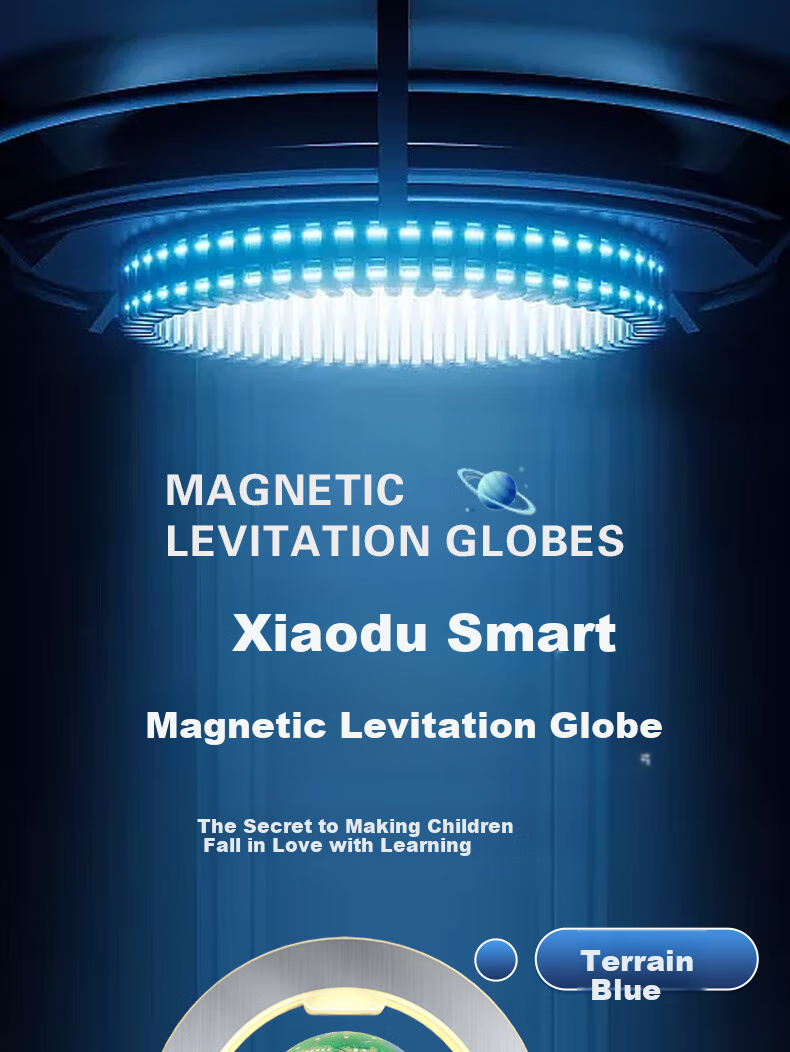 Mixiaoshu Tmall Fairy Magnetic Levitation Globe, Children's Toy for Boys And Girls Aged 7-14, Middle School Birthday Gift for Ages 8-12 1
