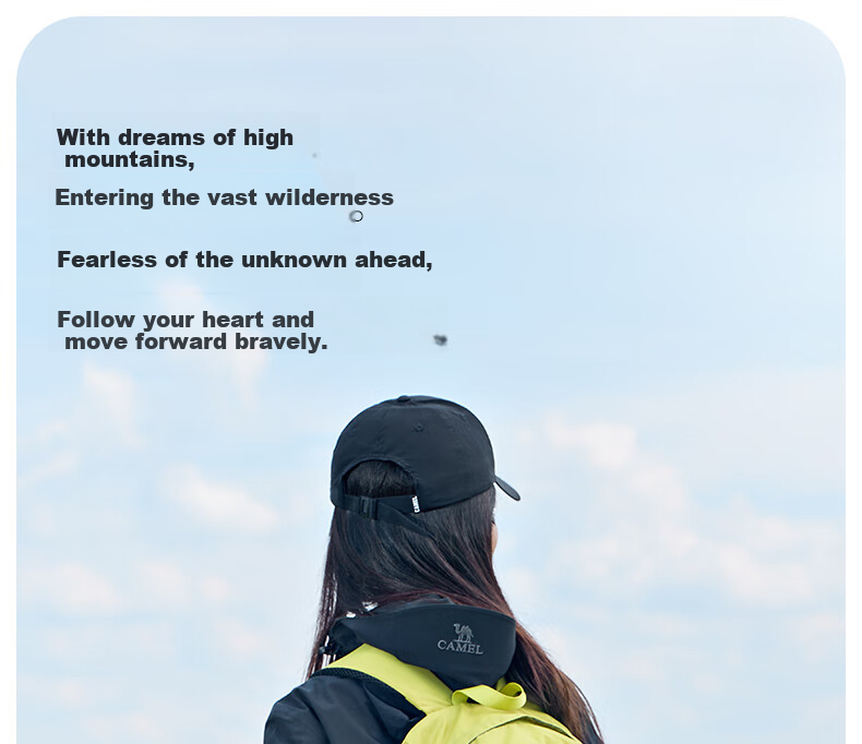 CAMEL Oxygen Pack Outdoor Mountaineering Backpack Double Shoulder Bag Sports Travel Hiking Water-Resistant Climbing Professional School Bag 13