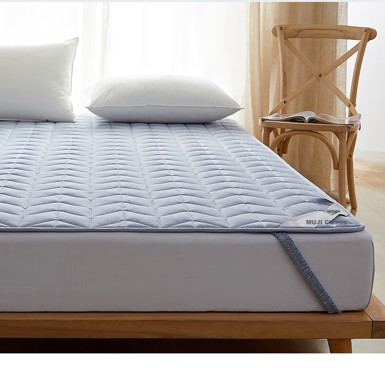 Wuyinliangpin Class A Pure Cotton Mattress Cover, All-Season Non-Slip Mattress Pad, for 1.8*2 Meter Bed 9