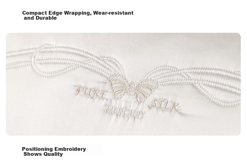 Shuixingjiafang Silk Pillow Core, Upgraded Class A Antibacterial Fabric Cervical Spine Protection Pillow Core, Home Use Single Pillow 74*48cm 26