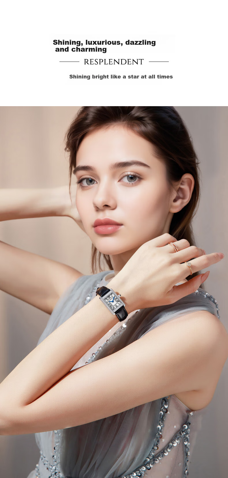 Babaoli Brand Women's Watch, New Style for 2026, Light Luxury Niche High-End Ladies' Watch, Top Ten Birthday Gift, Practical 5