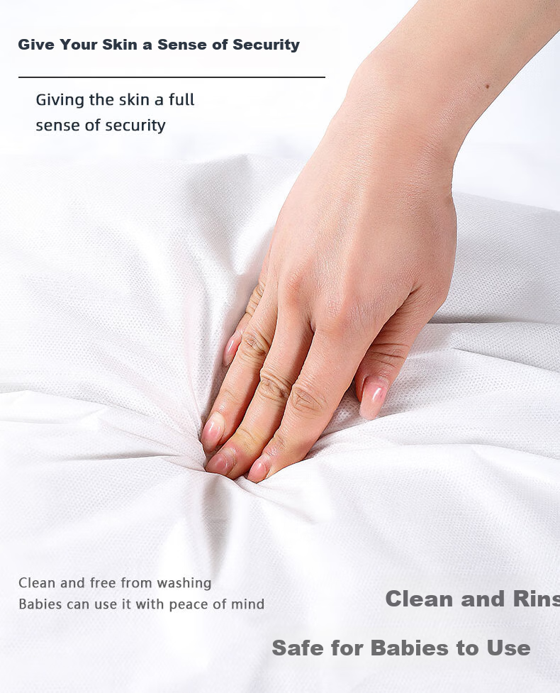 Jtrip Travel Disposable Bedding Set: Bed Sheet, Duvet Cover, Pillowcases - Soft, Thickened, Three-Piece Set, Hotel Bedding, Hygienic Protectio 5