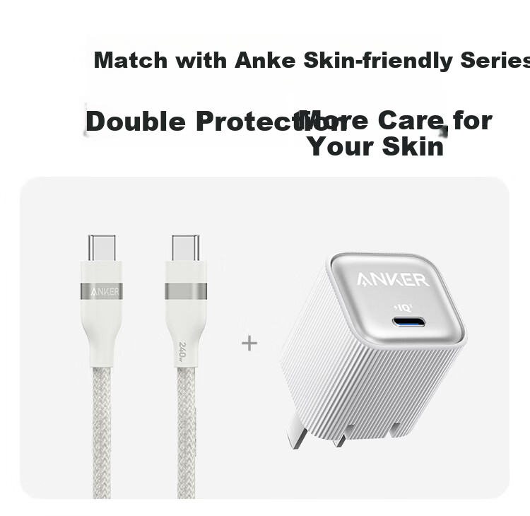 ANKE 35W Charger Safe Charging for Apple 17/16 GaN Type-C Fast Charging USB PD Compatible with IPhone 15 Pro Max Apple Phones IPad Plug Black 17