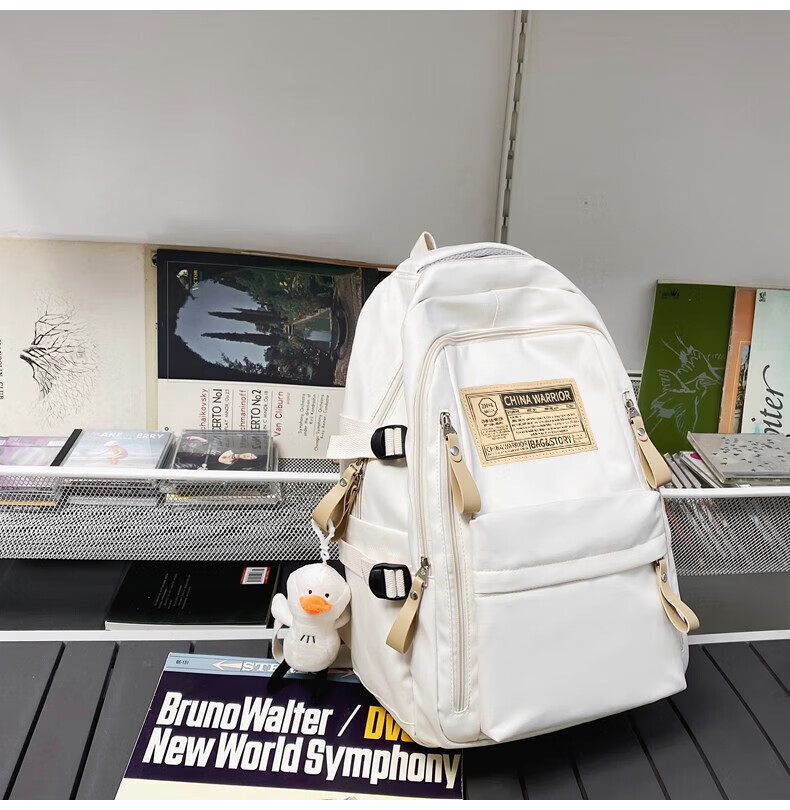 Huili Backpack for Women, College Students, High School Students, Teenage Girls, Casual Simple Lightweight Large Capacity Backpack for Me 14